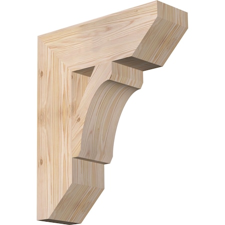 Ekena Millwork Legacy Slat Smooth Bracket, Douglas Fir, 5 1/2"W x 18"D x 22"H BKT06X18X22LEC06SDF